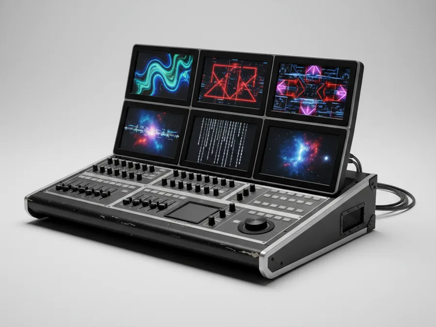 Operator VJ Resolume untuk kebutuhan acara