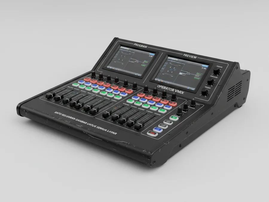 Operator Vmix (switcher) untuk kebutuhan acara