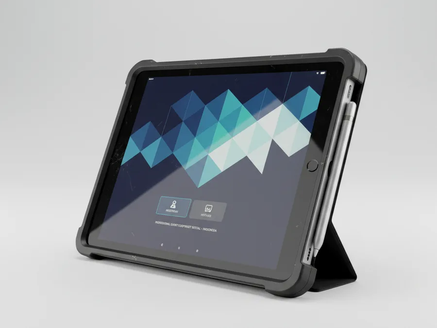 Tablet 11 inch (registrasi & presentasi) untuk kebutuhan acara